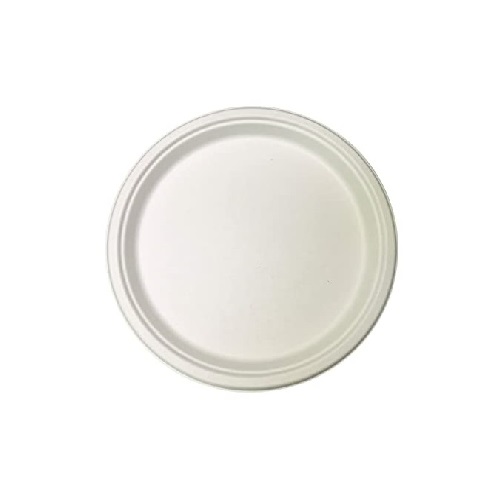 BAGASSE PLATES (17.5CM)(PACK OF 15)
